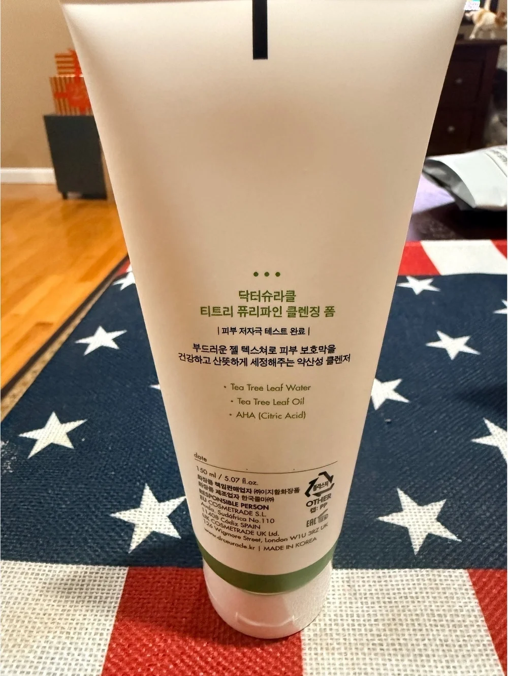 Dr.Ceuracle Tea Tree Purifine Cleansing Foam 150ml